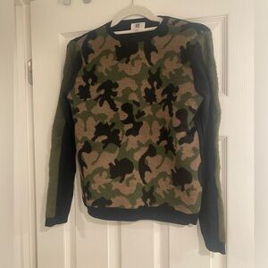 YAL New York - Wool Camo sweater